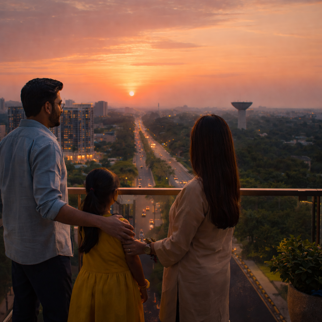 Evenings Above the City | Mohali Skyline Lifestyle