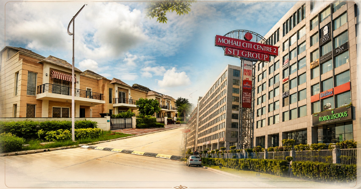 Mohali vs New Chandigarh property prices 2026 comparison showing appreciation rates rental yields and investment verdict for buyers and investors in Tricity